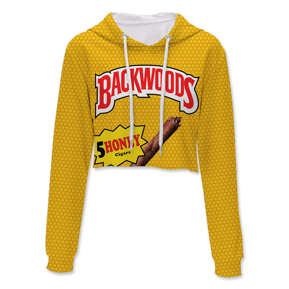 Backwoods Honey Crop Hoodie