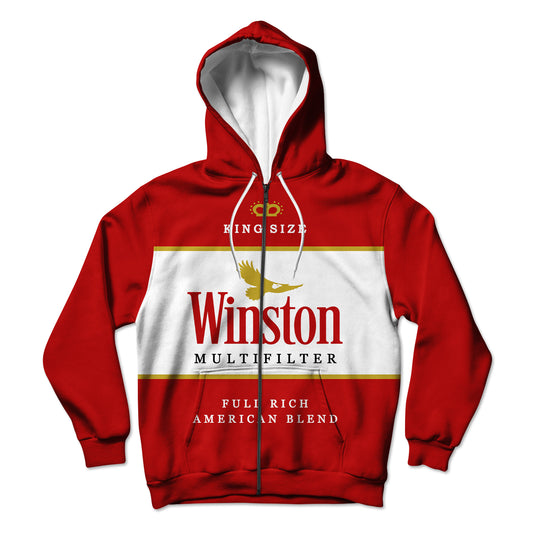 Winston Unisex Zip Up Hoodie