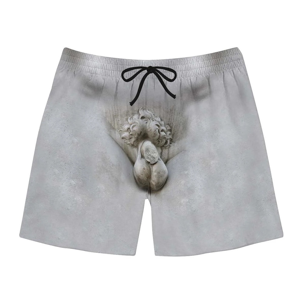 David Statue Swim Trunks