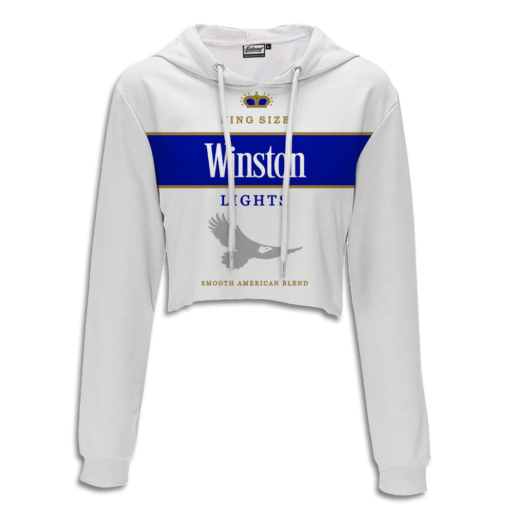 Winston Lights Crop Hoodie