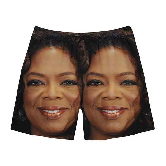 Oprah Face Swim Trunks