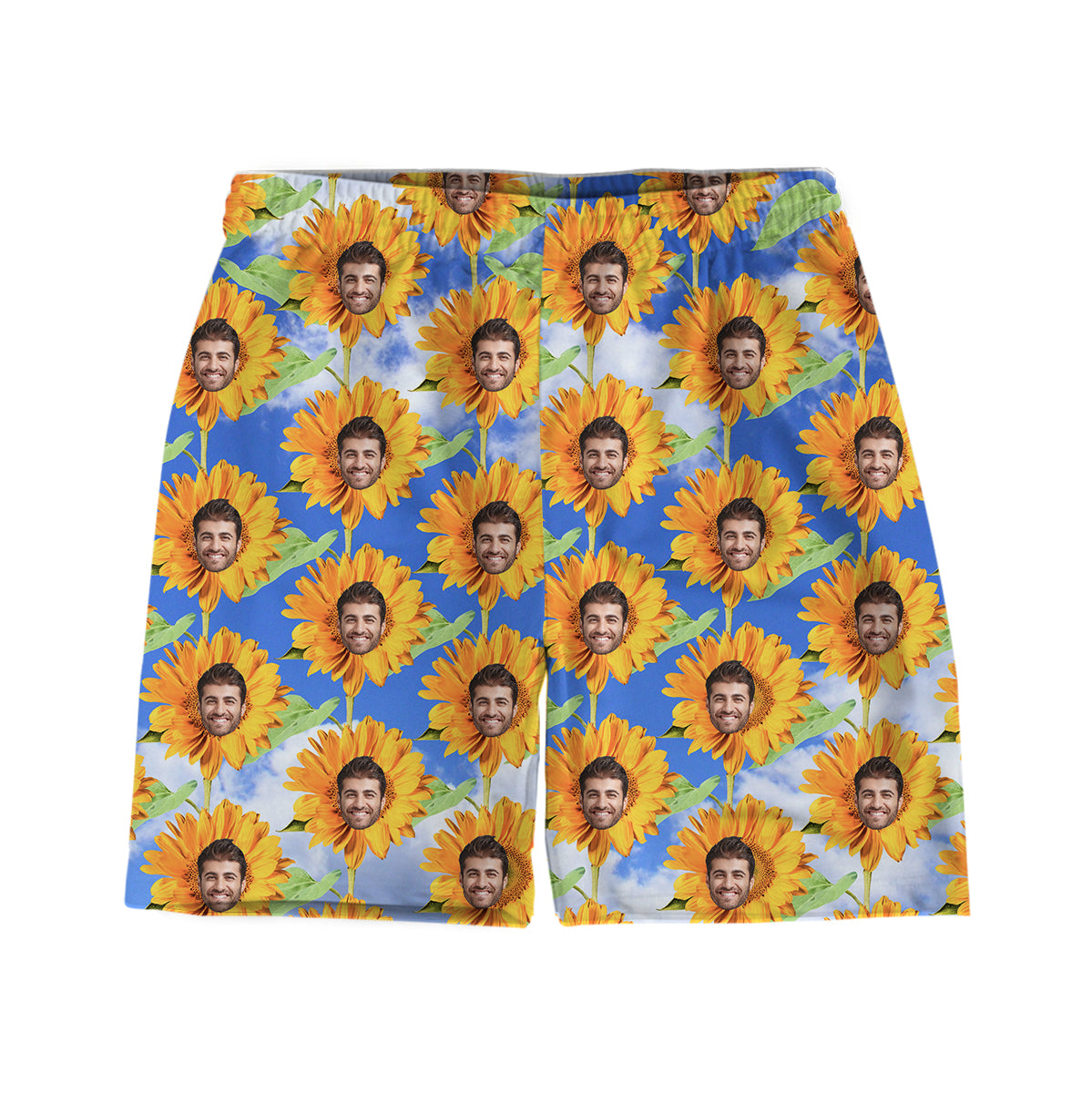 Sunflower Pattern Custom Weekend Shorts