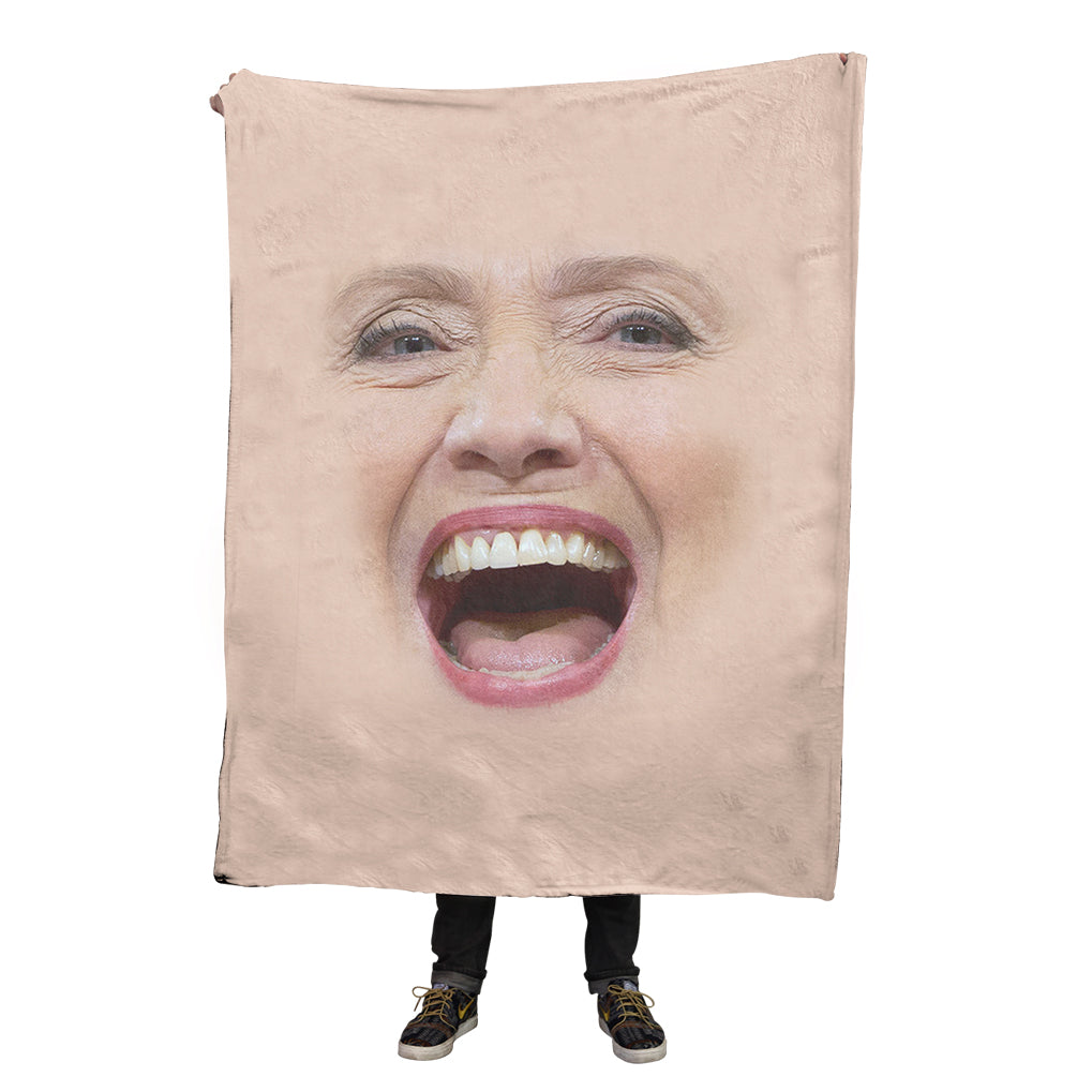Hillary Face Blanket