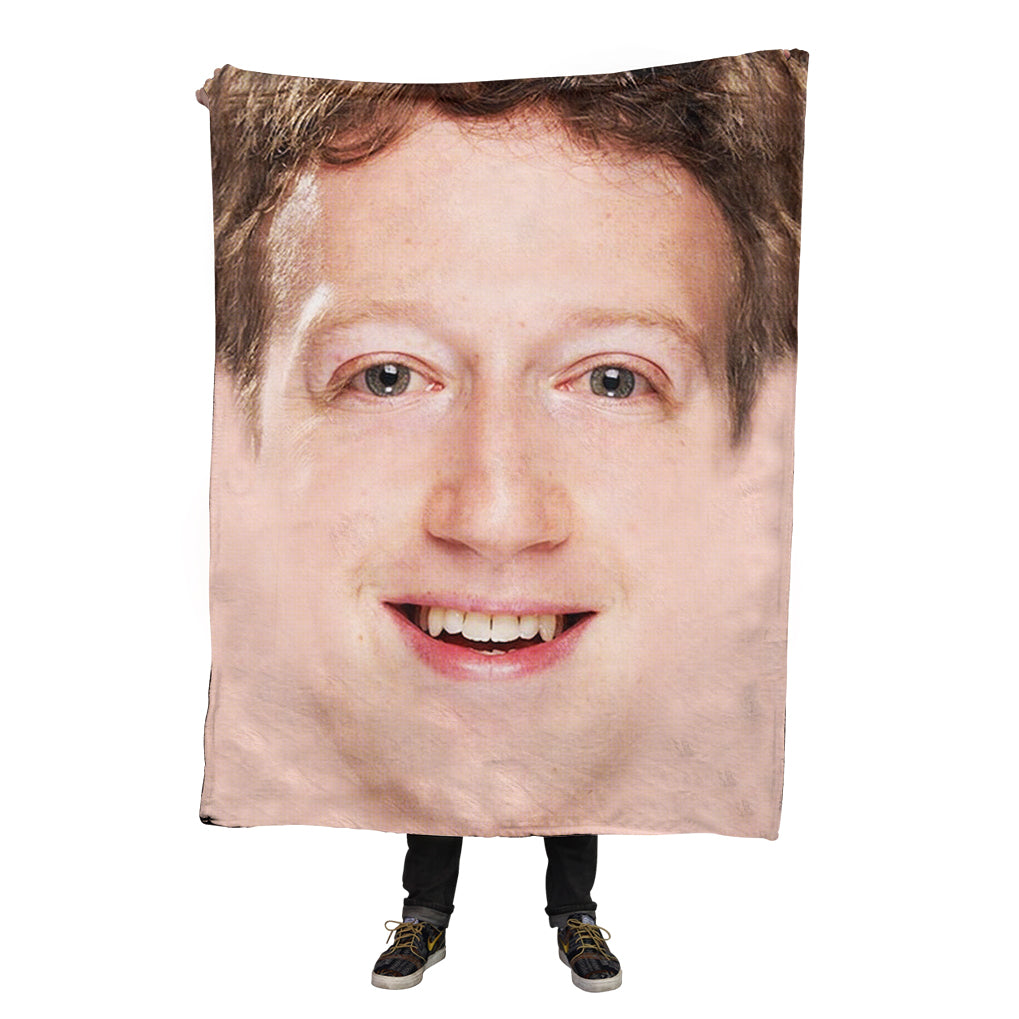 Mark Zuckerberg Blanket