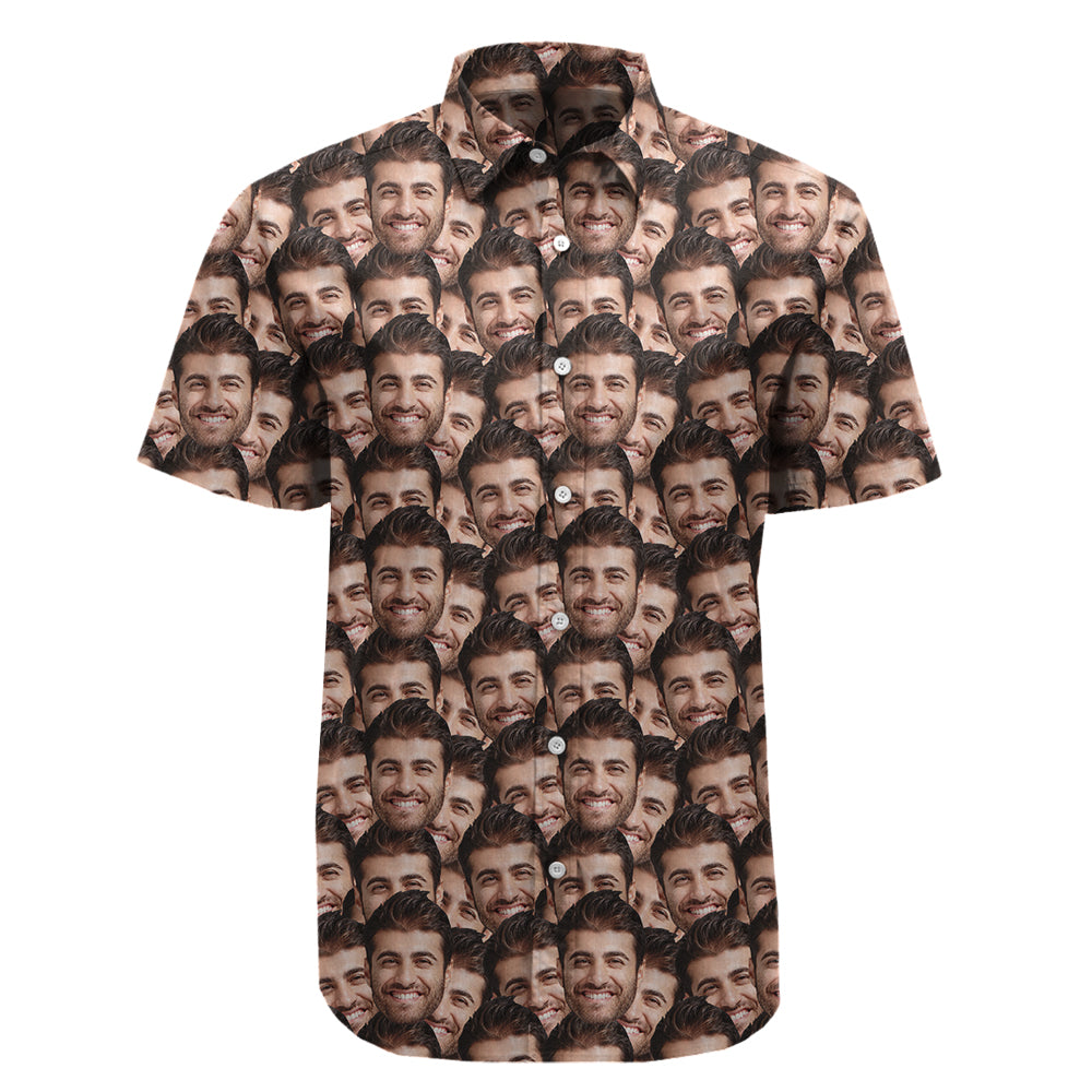 Allover Face Custom Button Up