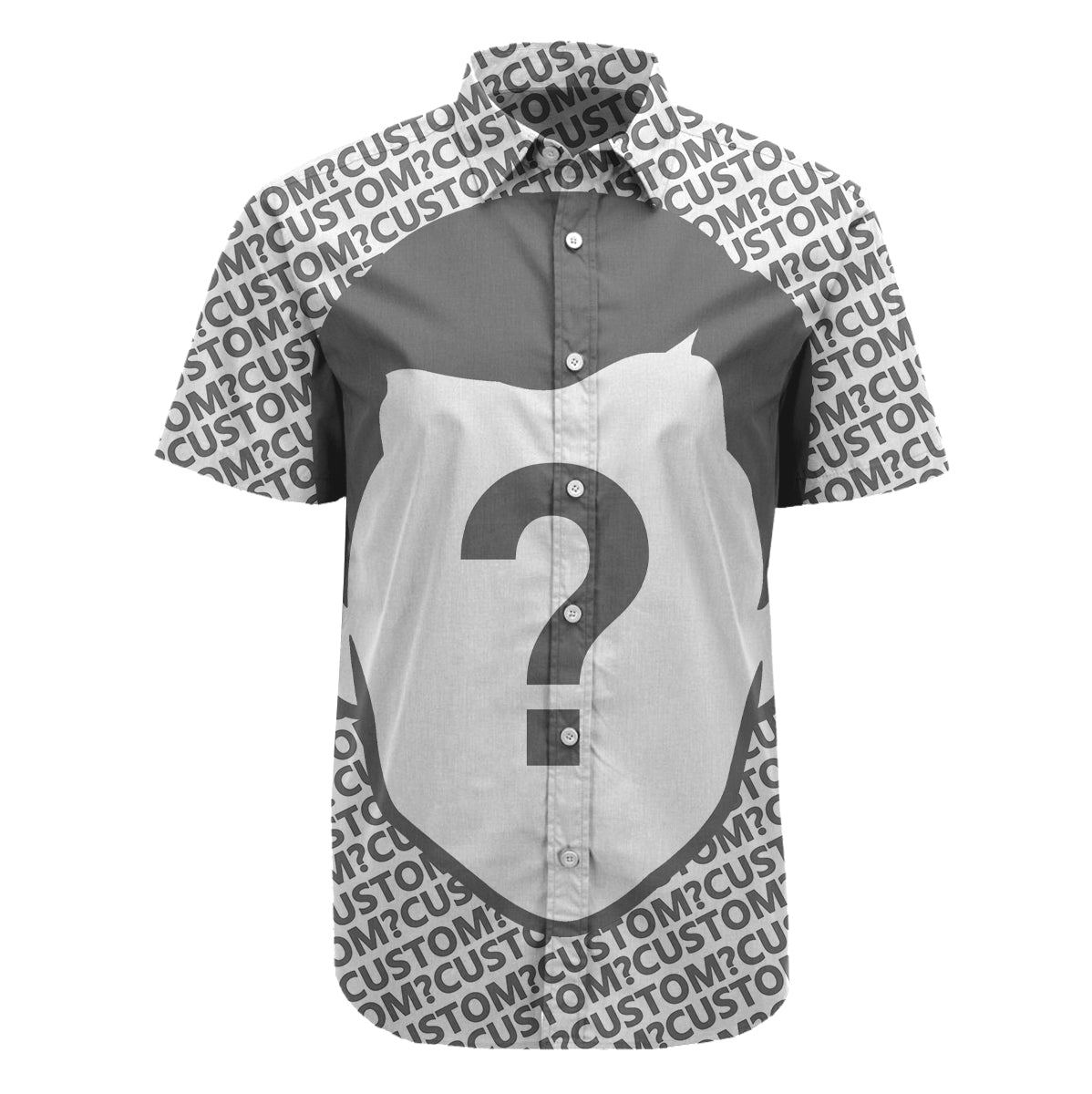 Big Face Custom Button Up