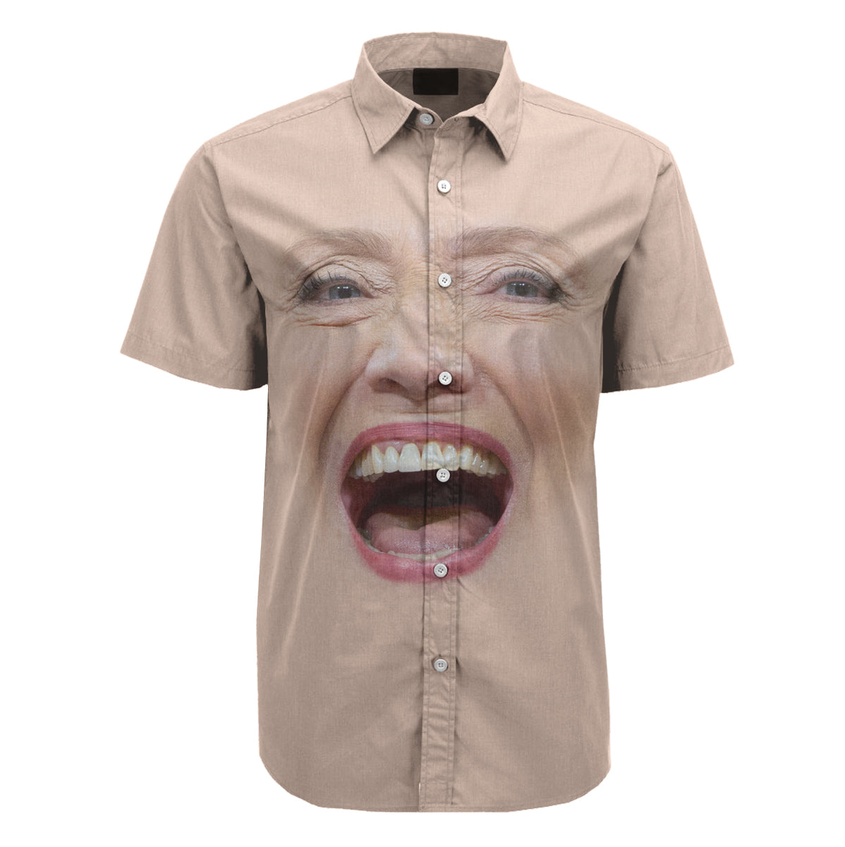 Hillary Face Button Up