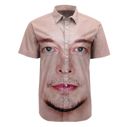 Elon Musk Button Up