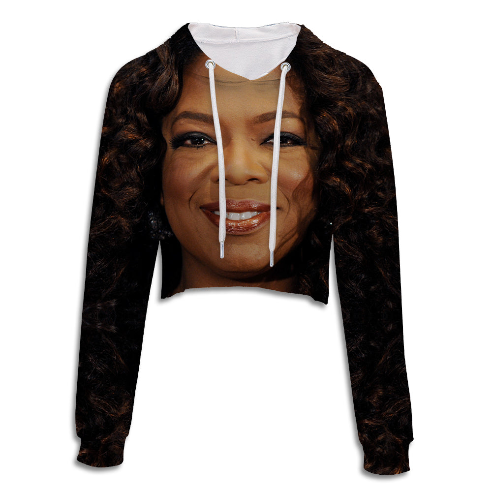 Oprah Face Crop Hoodie