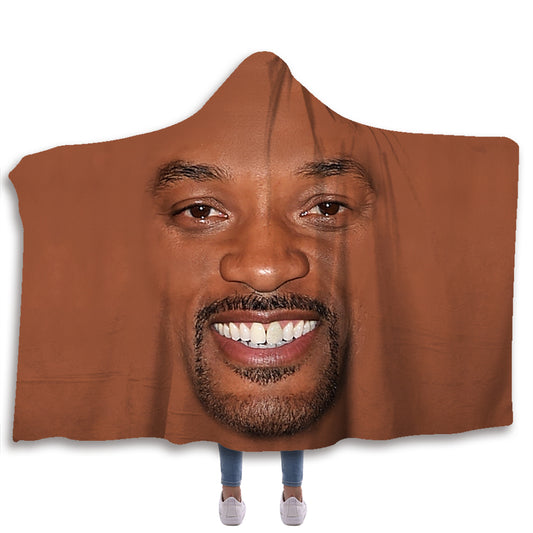 Will Smith Hooded Blanket