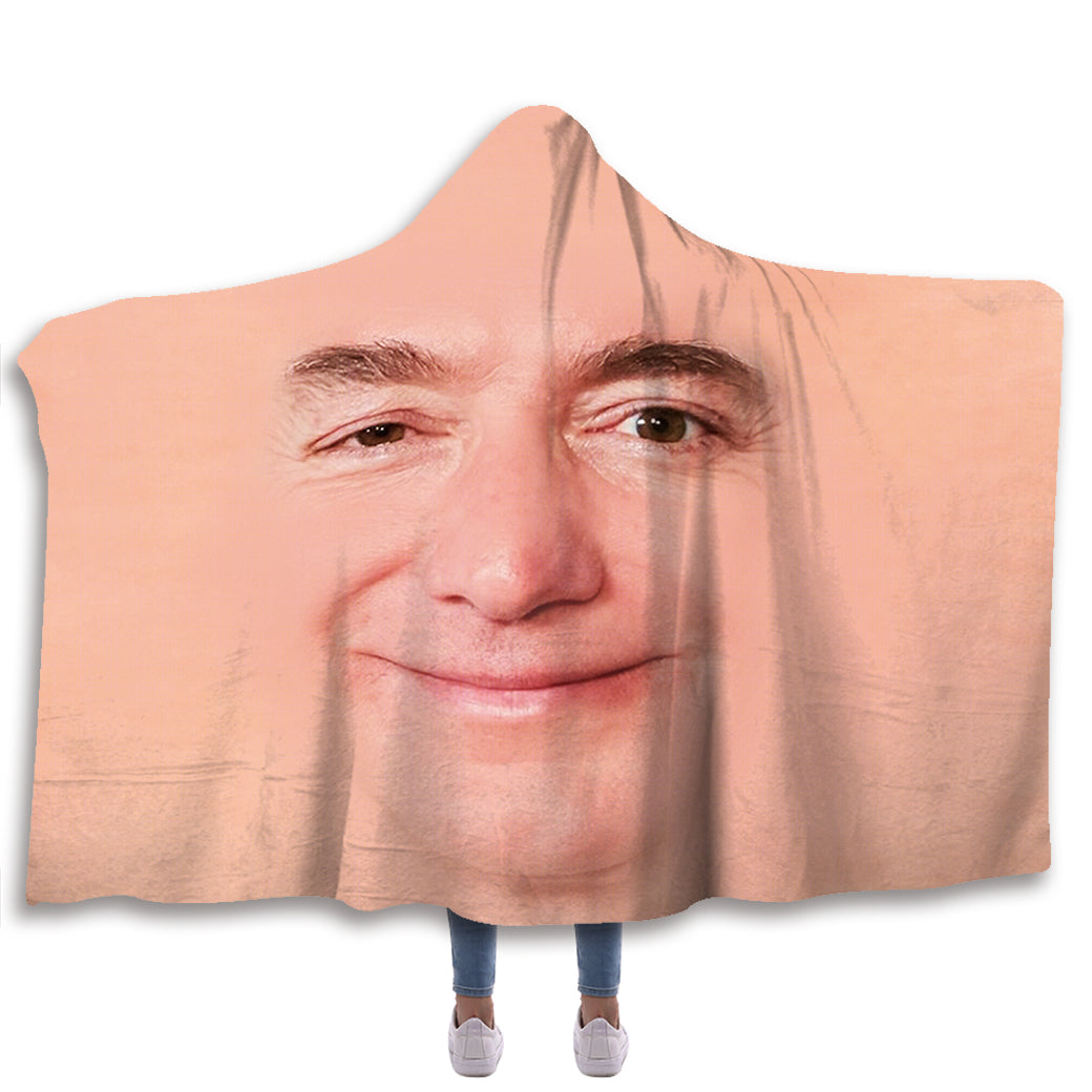 Jeff Bezos Hooded Blanket