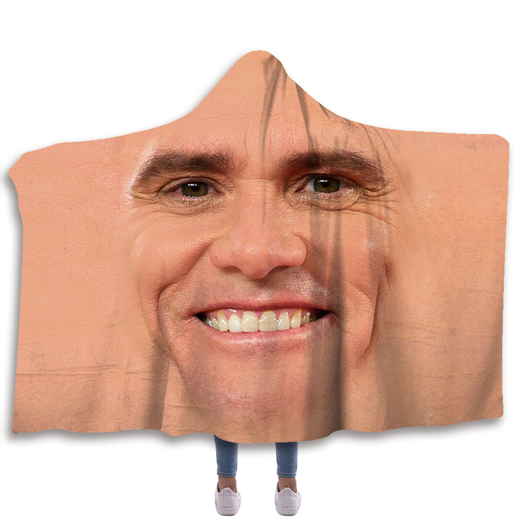 Jim Carrey Hooded Blanket