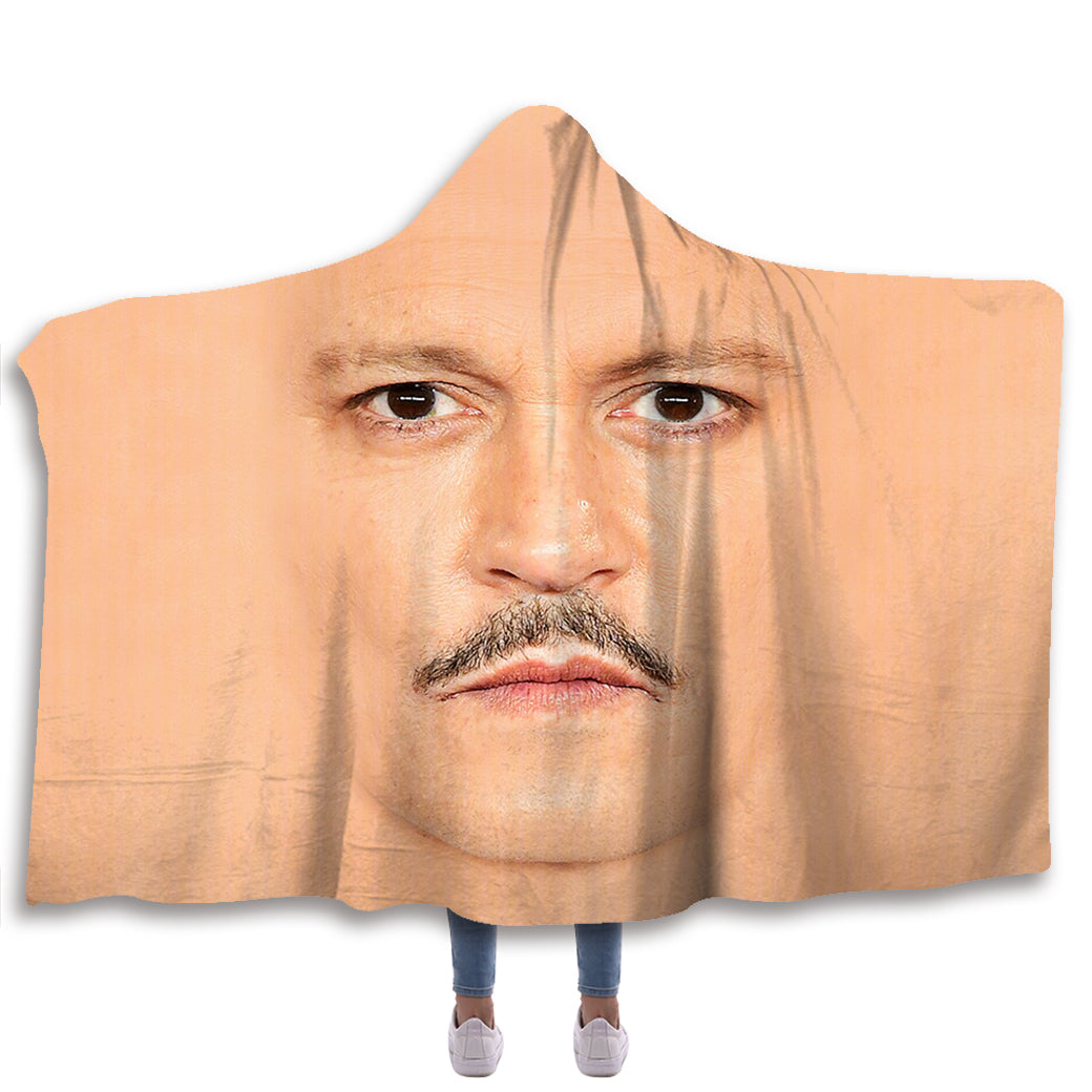 Johnny Depp Hooded Blanket