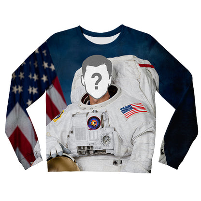 Astronaut Custom Kids Sweatshirt