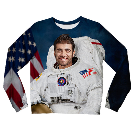 Astronaut Custom Kids Sweatshirt