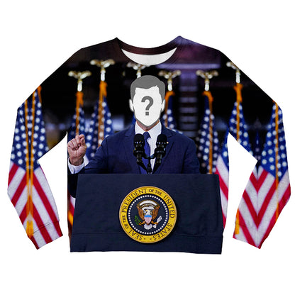 President Custom Kids Sweatshirt