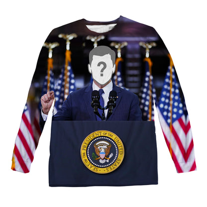 President Custom Unisex Long Sleeve Tee