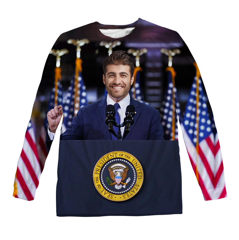 President Custom Unisex Long Sleeve Tee