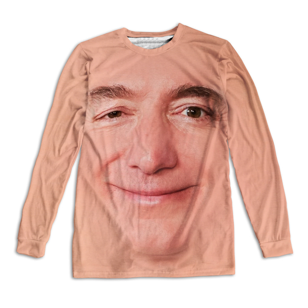 Jeff Bezos Unisex Long Sleeve Tee