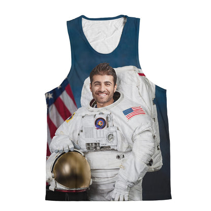 Astronaut Custom Unisex Tank Top