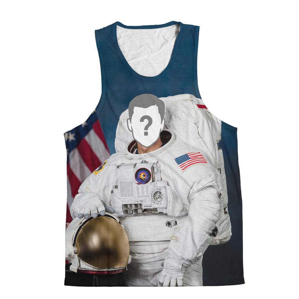 Astronaut Custom Unisex Tank Top