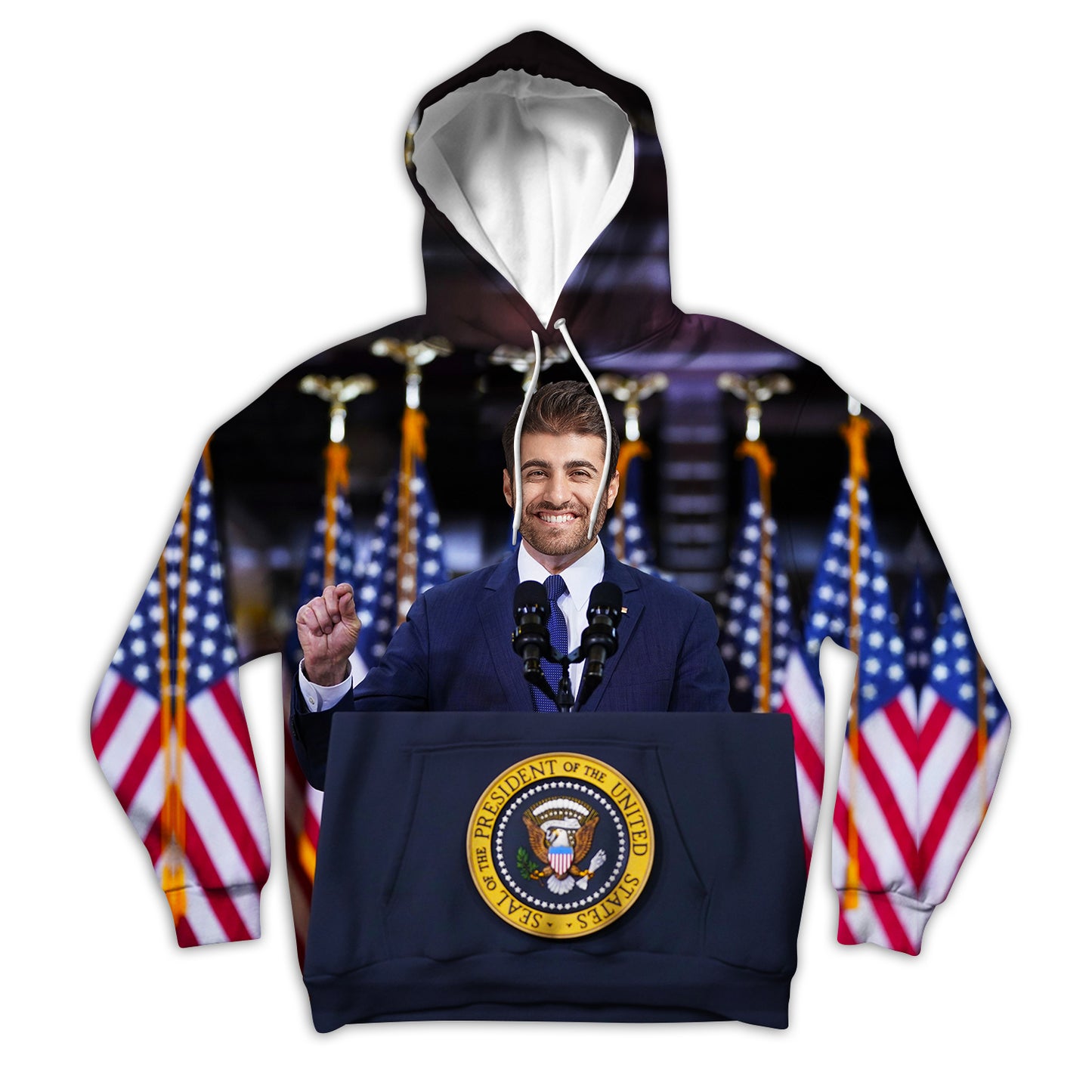 President Custom Unisex Hoodie