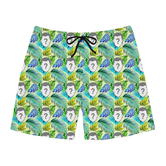 Tropical Custom Swim Trunks