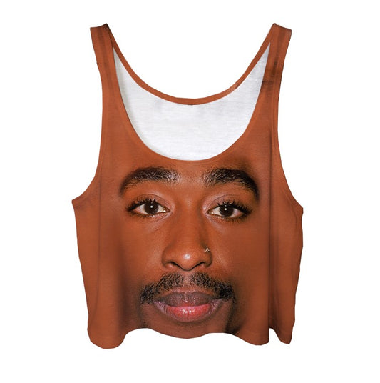 Tupac Crop Top