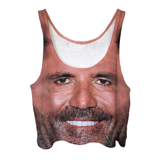 Simon Cowell Crop Top