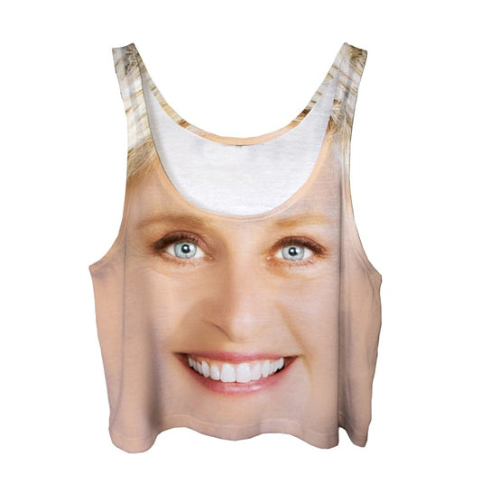 Ellen Degeneres Crop Top