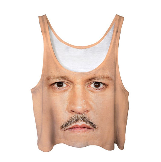 Johnny Depp Crop Top