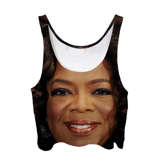 Oprah Face Crop Top