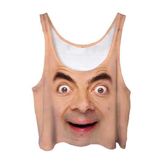 Mr. Bean Crop Top