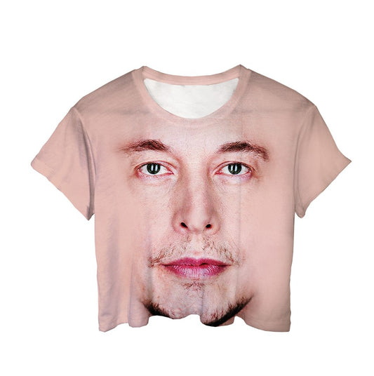 Elon Musk Cotton Crop Tee