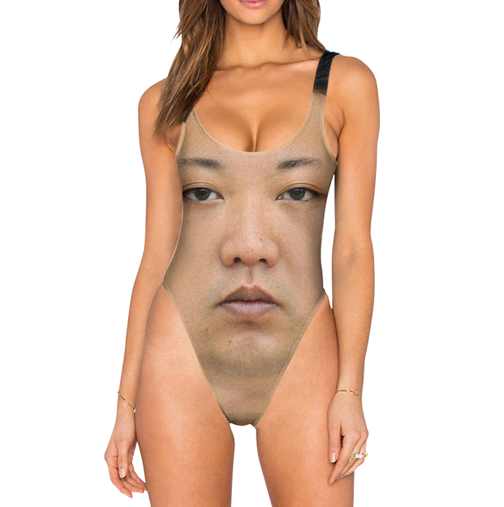 Kim Jong Un High Waist Swimsuit