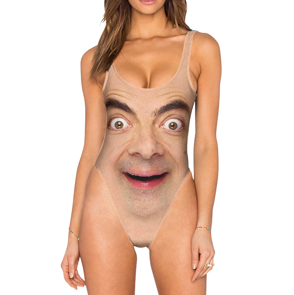 Mr. Bean High Waist Swimsuit