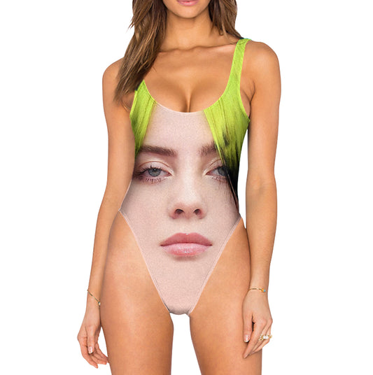 Billie Eilish High Waist Swimsuit