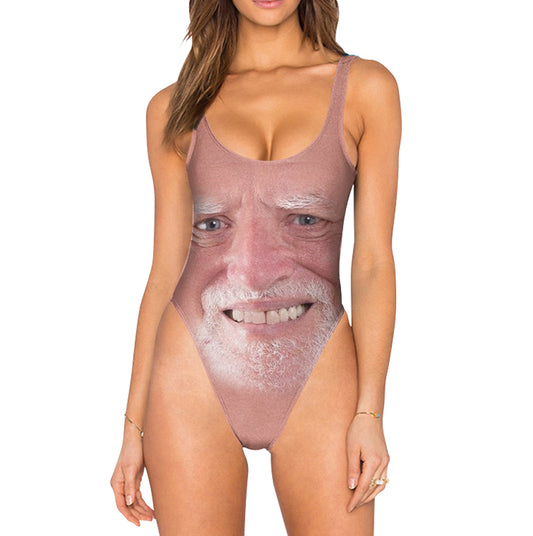 Harold Hide The Pain High Waist Swimsuit