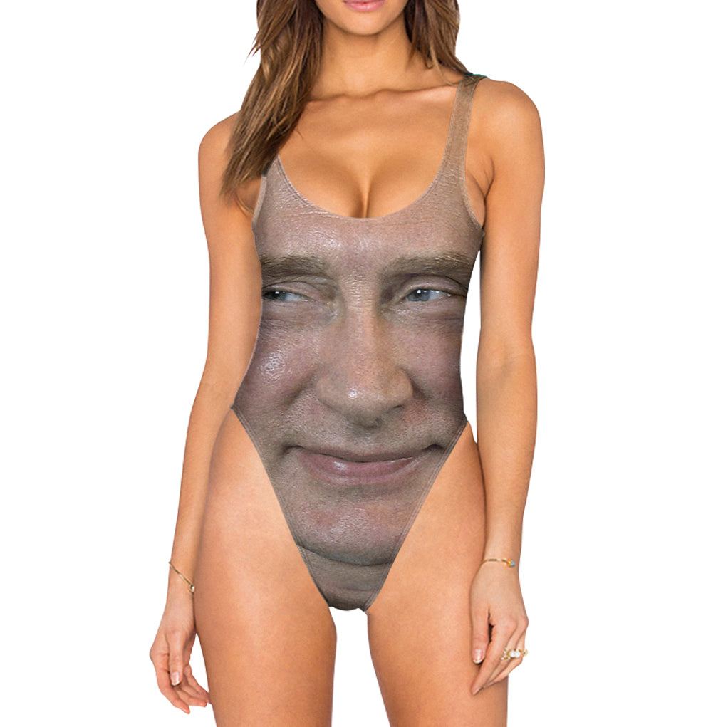 Putin High Waist Swimsuit