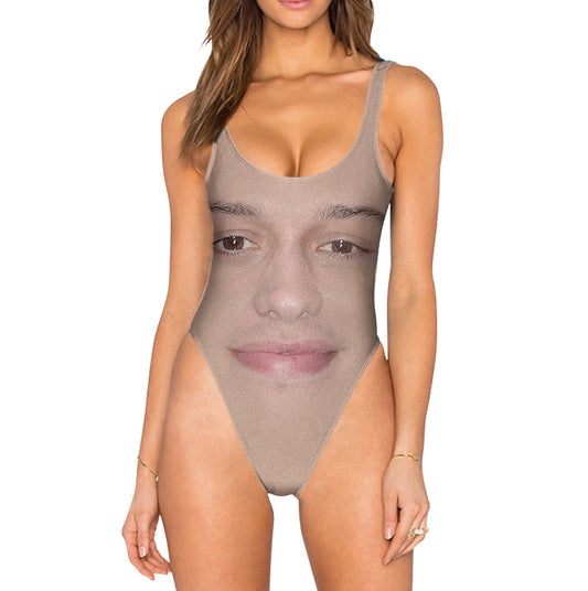 Pete Davidson High Waist Swimsuit