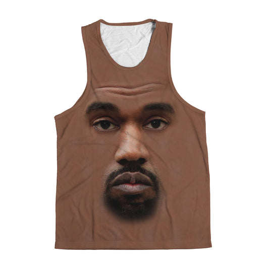 Kanye Face Unisex Tank Top