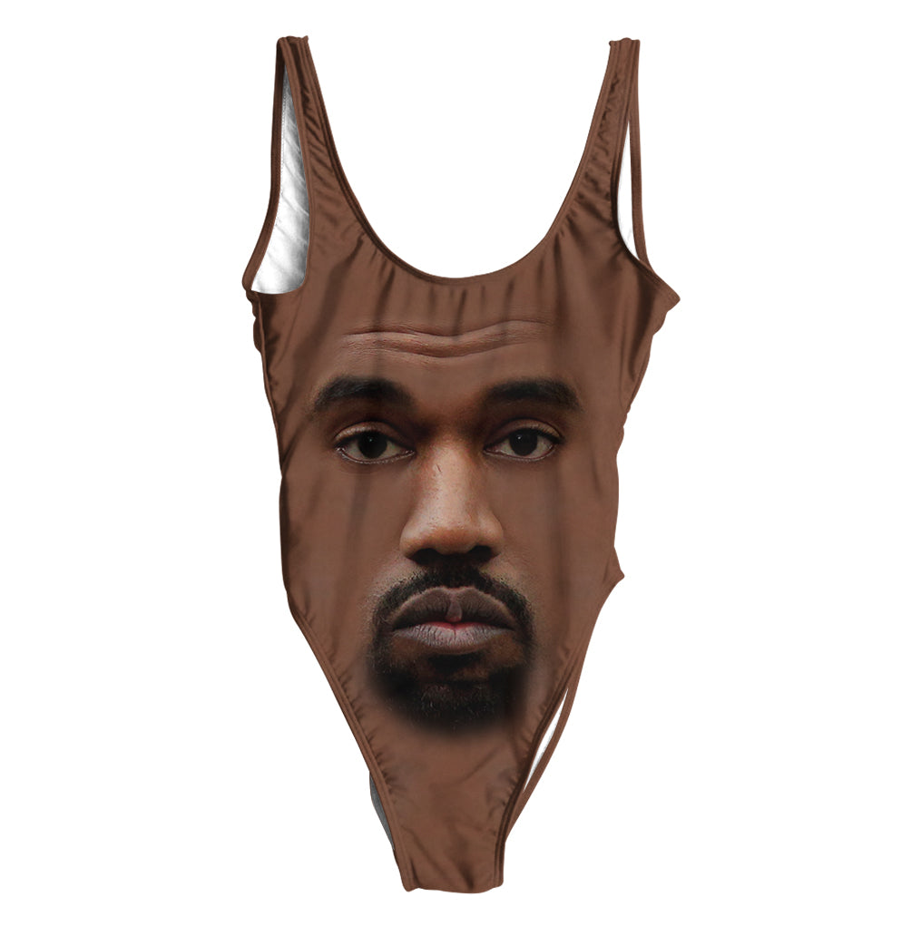 Kanye Face One-Piece Swimsuit