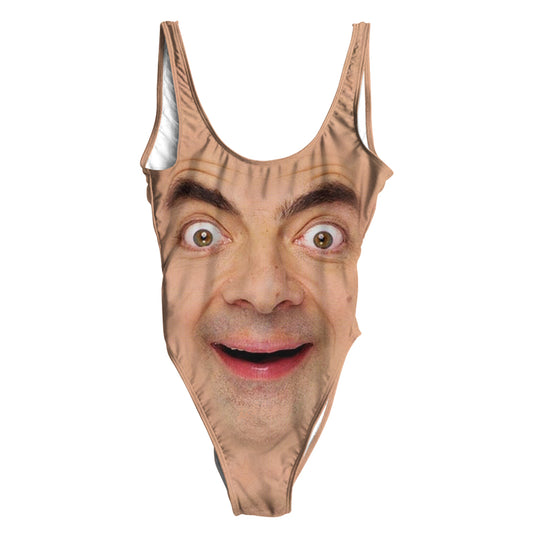 Mr. Bean One-Piece Swimsuit