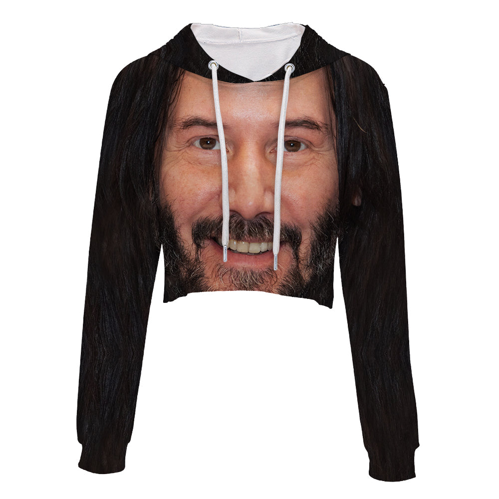 Keanu Crop Hoodie