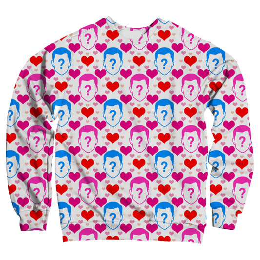 Face And Heart Custom Unisex Sweatshirt