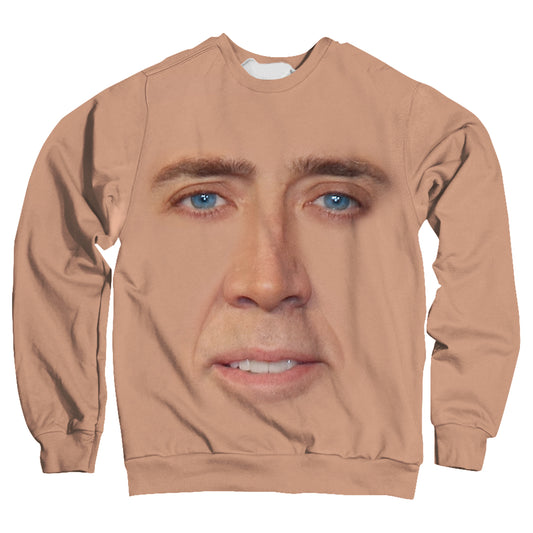 Cage Face Unisex Sweatshirt